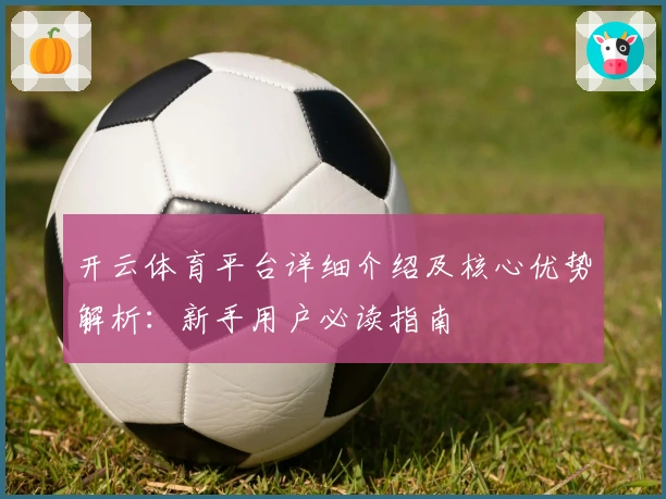 开云体育平台详细介绍及核心优势解析：新手用户必读指南